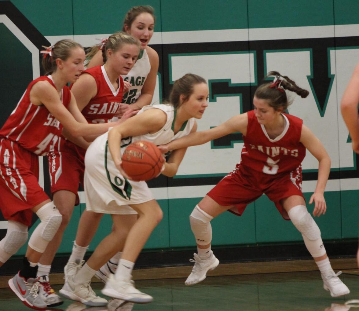 Osage vs. Saint Ansgar girls bball